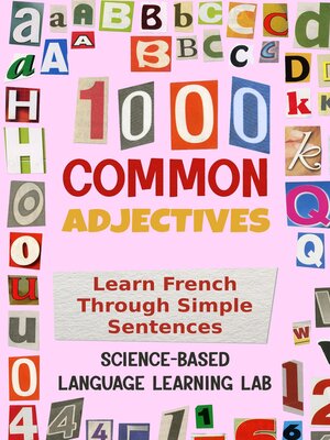 cover image of 1000 Common Adjectives: French